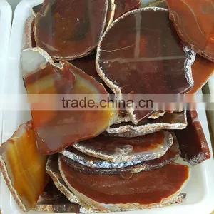 100% Natural Red Agate Slices for Wholesale thumbnail-6