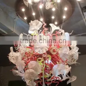Blown Art Glass Chandelier Xo--20141007 Hand-blown Glass Chandelier Morden Chandelier thumbnail-1