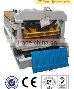 Metal Corrugated Tapered Arched Roof Roofing Panel Roll Forming Machine thumbnail-1