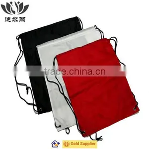 Nice Workmanship Cotton Recycle Drawstring Backpack thumbnail-2