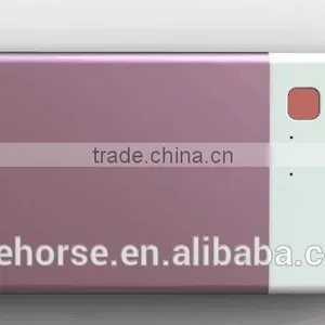 New Products 2016 Innovative Product Dual USB Mobile Phon High Capacity Portable Power Bank 8000mah With Aluminium Alloy and ABS thumbnail-5