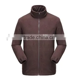 2015 Jacket Fashion 100% Polyester Soft Shell Polar Fleece Jacket Mens thumbnail-5