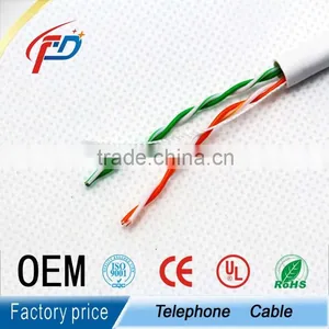 Cat3 2pairs UnShielded Twisted Telephone Cable thumbnail-3