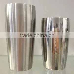 Easy Holding Hot Selling 350ml Vacuum Beer Cup Double Layer Stainless Steel Mug Japan Standard Insulated Thermos Ecofriendly FDA thumbnail-1