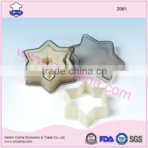 Plastic Biscuit Cutter Smooth Edge Star Shape Nylon Cookie Cutter thumbnail-1
