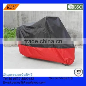 Easily Carried Customized Black Red Waterproof Motorcycle Cover thumbnail-3