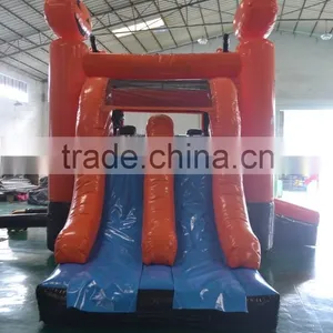 Hot Selling Outdoor Kid's Playing Combo Inflatable Halloween Combo Bouncer thumbnail-5