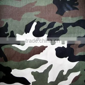 Red Camouflage Fabric thumbnail-1