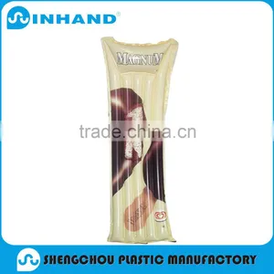 Factory Production EN71/ASTM Approved Fashion Popular Chocolate Pvc Inflatable Air Mattress/floating Lounger thumbnail-1