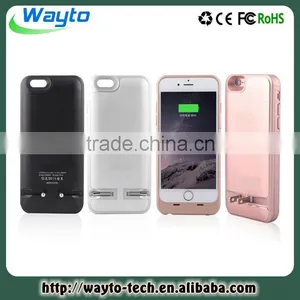 Aili Power Bank Charger Battery Case for Iphone 6 With Buile in Charger Plug thumbnail-1
