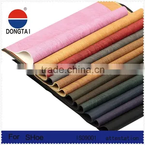 Dongtai-Fashion Colorful pu Synthetic Leather for Shoe Making thumbnail-1