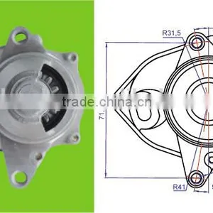SCL-2012090145 Wholesale TB50 Motorcycle Parts Motorcycle Starter Motor for Sale thumbnail-5