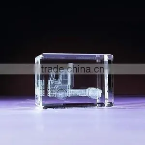 2016 Engraved Crystal Car Model and Decorative Crytal Paperweight thumbnail-1