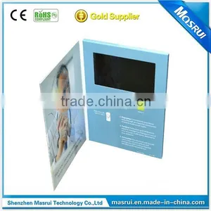 2015 New Style Video Webkey Card 5.0" Video Webkey / Video Greeting Card thumbnail-3