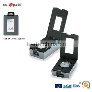 PP Transparent PVC Clear Visible or PE Colored Plastic Packaging Box for Stepped Drill Rose Box BR thumbnail-4
