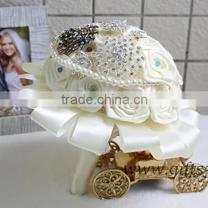 Handmade Brooch Wedding Bouquet thumbnail-1
