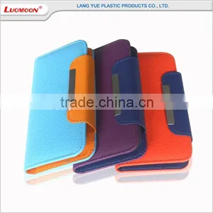 Litchi Pattern Universal Mobile Phone Diary Case Cover thumbnail-6