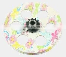 Alu Poulie 6 Trous Color Full thumbnail-1