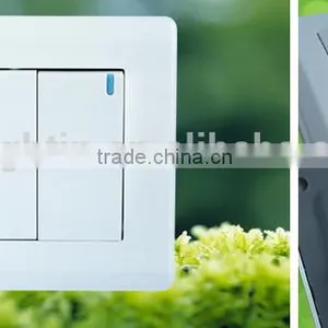 PC Plate Switch 10A 2gang 1way Wall Switch Plate Electric Wall Switch thumbnail-4