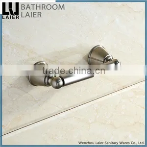 Contemporary China Supplier Zinc Alloy Brush Nicked Bathroom Sanitary Items Wall Mounted Toilet Paper Holder thumbnail-2