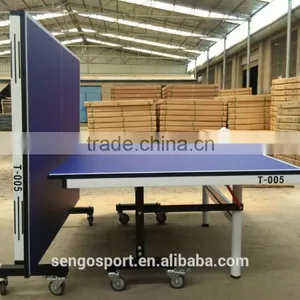 Folding Green Top Table Tennis Table Foldable Ping Pong Table Oem For Sale thumbnail-5