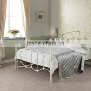 Brushed Silver Plated Bedstead thumbnail-3