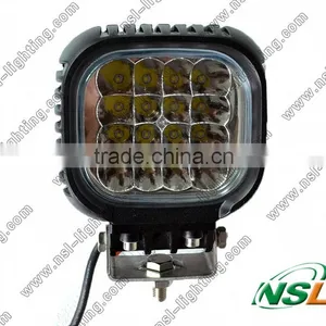 Super Bright! 48w Led Work Light Spot/flood Off-road Driving Lighting/ 16pcs*3w Cree Led Truck Working Lighting thumbnail-1