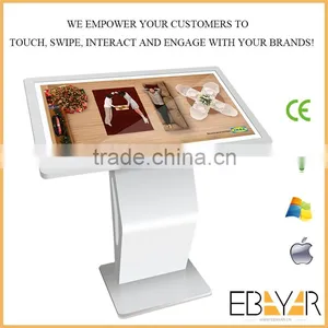 2016 New Design 46 Inch Led tv Touch Screen Factory in Guangzhou/floor Standing Type/ads Booth in Metro Station thumbnail-1