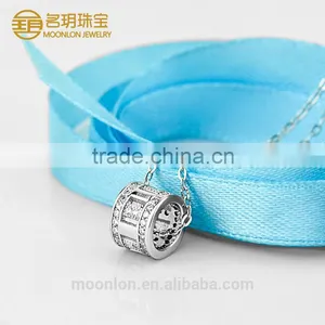 Wholesale 925 Sterling Silver Mens Necklaces, Mens Beaded Necklaces thumbnail-6