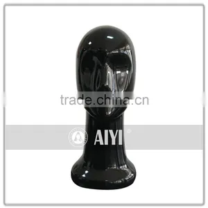 Plastic Black Head Stand Mannequin thumbnail-1