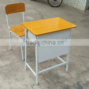 Plastic Table and Chair School Furniture Student Desk XG-203 thumbnail-3
