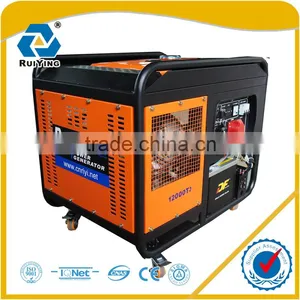 Air Cooled Silent Portable Diesel Generator 5KW thumbnail-1