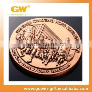 High Quality Die Casting Custom Metal Sports Coin thumbnail-2
