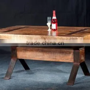 Iron Wood Dining Table thumbnail-1