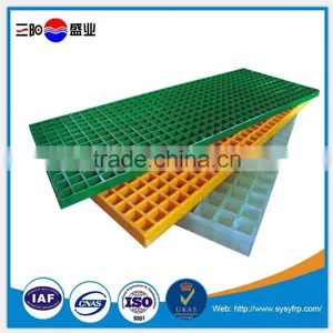 China Supplier Molded Fiberglass Grating Frp, Sewage Grating, Floor Trap Grating thumbnail-1