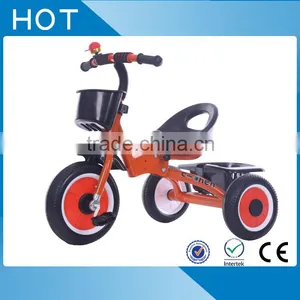 Factory Direct Wholesale Iron Frame Foldable Kids Tricycle Made in China thumbnail-1