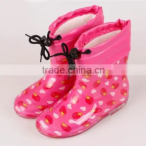 High Quality Mixed Color Child Rain Boot Kids Rain Boots thumbnail-3