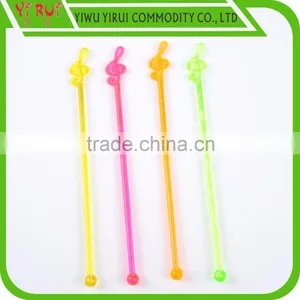 Fantastic Music Shape Plastic Coffee Stirrers for Barware thumbnail-3