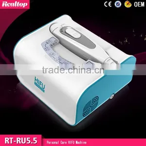 Nasolabial Folds Removal Best Price Portable Face Lifting Anti-aging Wrinkld Removal 4MHZ Hifu Machine For Home Use High Focused Ultrasonic thumbnail-5