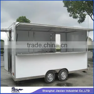 JX-FS420 Commercial Stainless Steel Outdoor Customized Mobile Food Canteen thumbnail-1