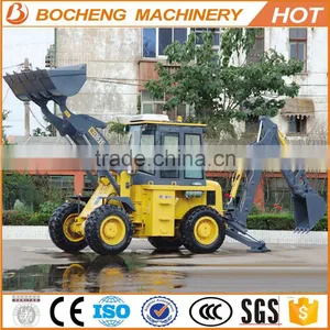 CE & EPA Certificated With Attachments 2016 Hot Sale WZ30-25 65KW 1.0CBM 950kg Side Shtractor Backhoe Loader With Price for Sale thumbnail-2