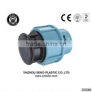 pp Plastic Compression Water Pipe Fitting Top Supplier Fluid Quick Coupling (20mm-110mm) thumbnail-6
