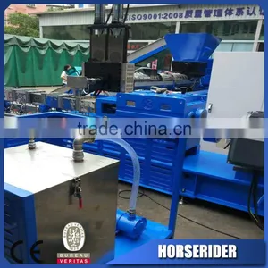 Waste Plastic LDPE HDPE Woven Bags Three Stage Hot Cut Pellletizing Recycling Line thumbnail-3