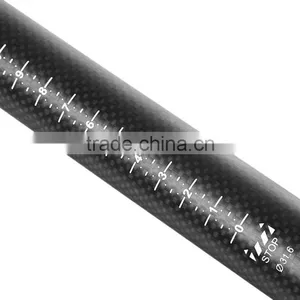400mm Length Top Super Carbon Bicycle Seat Post With Screws Saddle Pole 31.6 / 27.2mm Post Diameter thumbnail-4