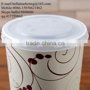 Leak-resistant Wholesale Disposable Cold Drink Lids for Paper Cups thumbnail-3