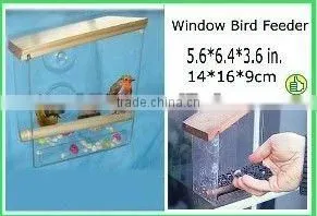 Clear Window Bird Feeder thumbnail-1