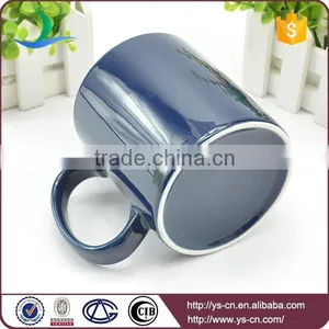 Blue14OZ Ceramic Drinking Cups for Elderly thumbnail-3