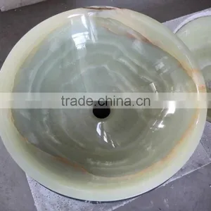 Unique Marble Basin ,onyx Basin,bathroom Sink thumbnail-3