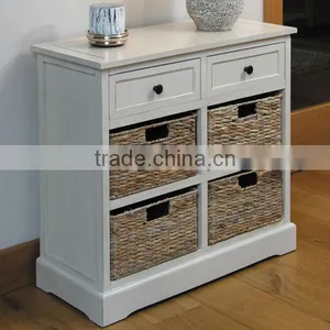 HOT Modern Beautiful Exquisite Low Price Wicker Drawers Bathroom Cabinet thumbnail-1
