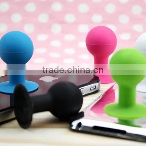 Rubber or Silicone Octopus Sucktion Phone Holder thumbnail-1
